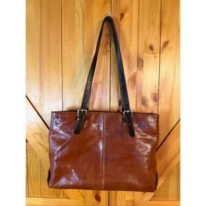 FIRENZE GENUINE LEATHER D&D BAG Made In Italy (6201) Read